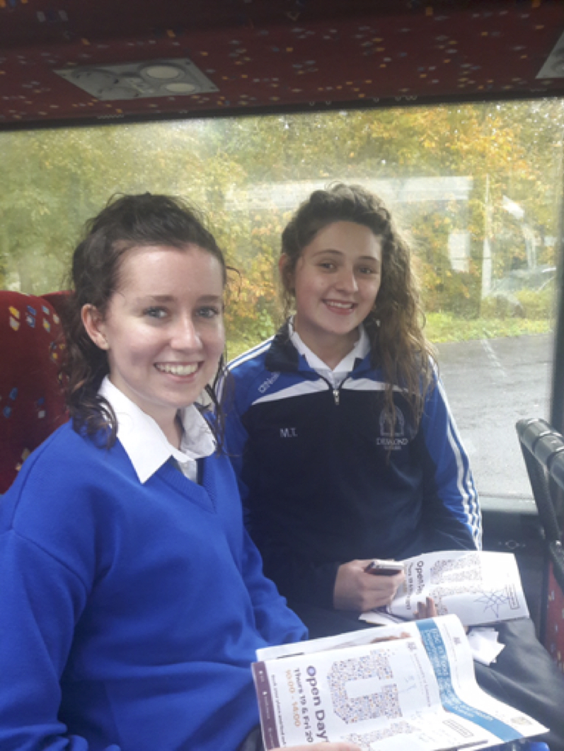 Oct 2017: Desmond College Students travel to the college open days in UL, LIT and Mary Immaculate