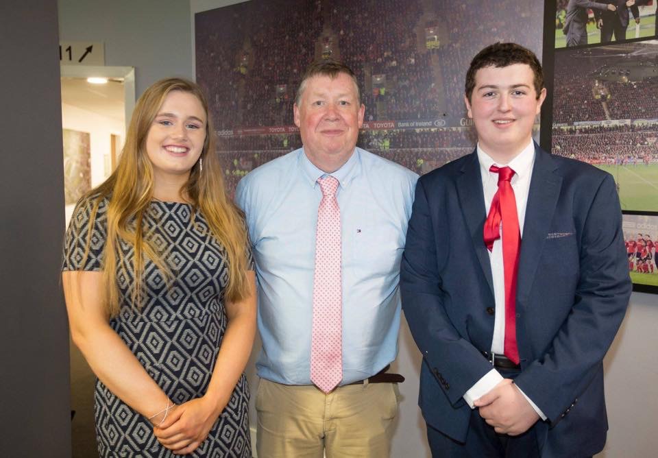 Oct 2018: Desmond College 2018 Senior winners attend the launch of the 2019 Limerick Student Enterprise awards